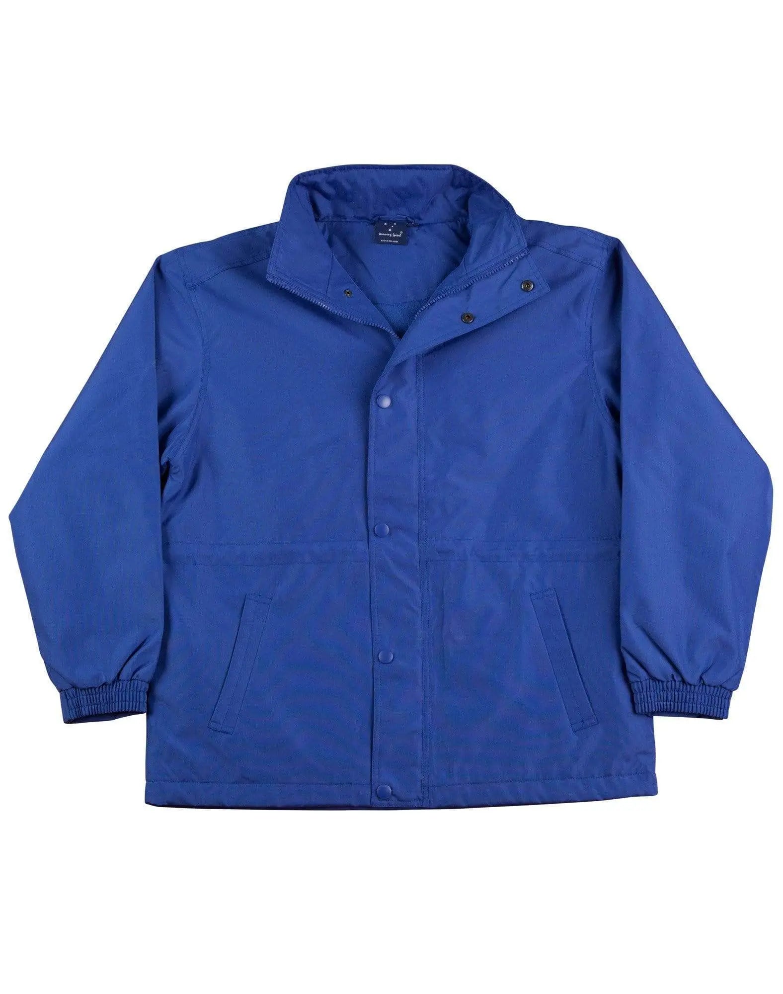 WINNING SPIRIT STADIUM JACKET Unisex JK01 Casual Wear Winning Spirit Royal/Royal XS